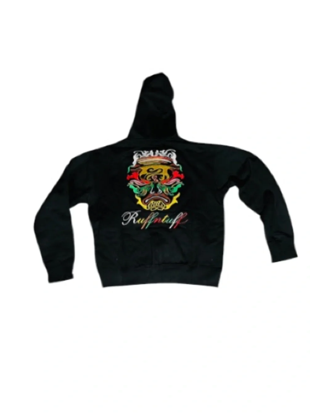 Ruff n Tuff NWT Black Zip-Up Hoodie Jacket with Hood Lining